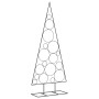 Árbol de Navidad para decoración metal negro 180 cm