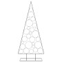 Árbol de Navidad para decoración metal negro 210 cm