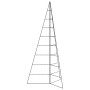 Árbol de Navidad para decoración metal negro 210 cm