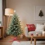 Soporte para árbol de Navidad rojo 61x61x15,5 cm