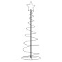 VidaXL LED para árbol de Navidad 100 LED blanco cálido 150 cm