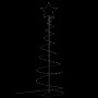 VidaXL LED para árbol de Navidad 100 LED blanco cálido 150 cm