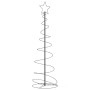 VidaXL LED para árbol de Navidad 120 LED blanco cálido 180 cm