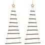 Árbol de Navidad colgante con estrellas en la parte superior, 2