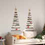 Árbol de Navidad colgante con estrellas en la parte superior, 2