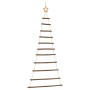 Árbol de Navidad colgante con estrella en la punta, 74 x 150