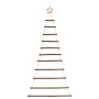 Árbol de Navidad colgante con estrella en la punta, 74 x 150