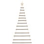 Árbol de Navidad colgante con estrella en la punta, 86 x 180