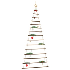 Árbol de Navidad colgante con estrella en la punta, 100 x 210