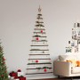 Árbol de Navidad colgante con estrella en la punta, 100 x 210
