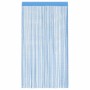 Cortinas de tiras 2 uds azul claro 140x250 cm