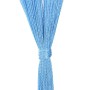 Cortinas de tiras 2 uds azul claro 140x250 cm