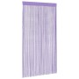 Cortinas de cuerdas 2 uds morado 100x250 cm