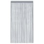Cortinas de tiras 2 uds gris claro 100x250 cm