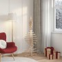 Árbol de Navidad de madera para decoración 150 cm Madera maciza