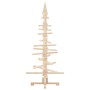 Árbol de Navidad de madera para decoración 150 cm Madera maciza