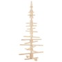 Árbol de Navidad de madera para decoración 150 cm Madera maciza