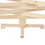 Árbol de Navidad de madera de adorno madera maciza pino 180 cm