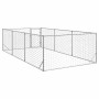 Caseta para perros de exterior con puerta 2x4x1 m de acero
