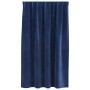 Cortinas con cortinas 2 pcs Azul oscuro 140 x 140 cm Terciopelo
