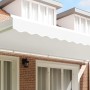 Valance de toldo Blanco 5.8 x 0.2 m Lona