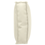 Cojín de palé para respaldo Crema 60 x 40 x 12 cm Tela Oxford