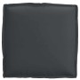 Cojín de palé para asiento 4 pcs Negro 40 x 40 x 8 cm