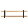 Mueble para TV de madera maciza de mango rugosa 160x40x40 cm de vidaXL, Muebles TV - Ref: Foro24-320497, Precio: 99,75 €, Des...