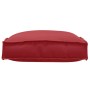 Cojín de palé para asiento 6 pcs Rojo vino 40 x 40 x 8 cm