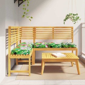 Cojín de palé para asiento 6 pcs Multicolor 40 x 40 x 8 cm Cojín de palé para asiento 6 pcs Multicolor 40 x 40 x 8 cm