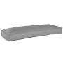 Juego de cojines de paleta 2 pcs Gris 100 x 40 x 8 cm