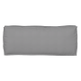 Juego de cojines de paleta 2 pcs Gris 100 x 40 x 8 cm