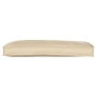 Juego de cojines de paleta 2 pcs Beige 100 x 40 x 8 cm