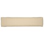 Juego de cojines de paleta 2 pcs Beige 180 x 40 x 8 cm
