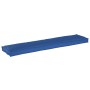 Juego de cojines de paleta 2 pcs Azul real 180 x 40 x 8 cm