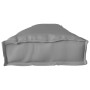 Juego de cojines de paleta 2 pcs Gris 200 x 40 x 8 cm