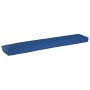 Juego de cojines de paleta 2 pcs Azul real 200 x 40 x 8 cm