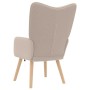 Silla Relax Gris claro 62 x 67 x 95.5 cm tela