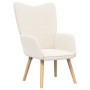 Silla Relax Crema 62 x 67 x 95.5 cm tela