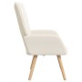 Silla Relax Crema 62 x 67 x 95.5 cm tela