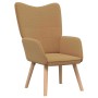 Silla Relax Beige 62 x 67 x 95.5 cm tela