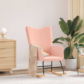 Silla Relax Rosa 61 x 78 x 98 cm tela Silla Relax Rosa 61 x 78 x 98 cm tela