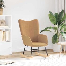 Silla Relax Beige 61 x 78 x 98 cm tela Silla Relax Beige 61 x 78 x 98 cm tela