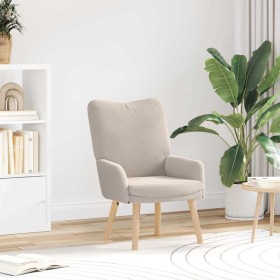 Silla Relax Gris claro 63 x 67 x 94 cm tela Silla Relax Gris claro 63 x 67 x 94 cm tela