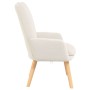 Silla Relax Crema 63 x 67 x 94 cm tela
