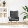 Silla Relax Gris oscuro 63 x 67 x 94 cm tela