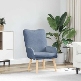 Silla Relax Azul 63 x 67 x 94 cm tela Silla Relax Azul 63 x 67 x 94 cm tela