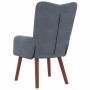 Silla Relax Gris oscuro 63 x 67 x 94 cm Terciopelo