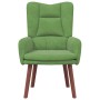 Silla Relax Verde claro 63 x 67 x 94 cm Terciopelo