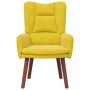 Silla Relax Amarillo 63 x 67 x 94 cm Terciopelo